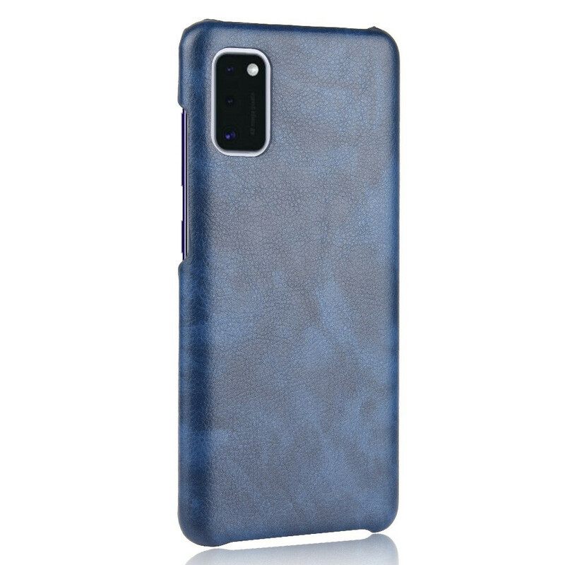 Case Samsung Galaxy A41 Litchi Performance Leather Effect