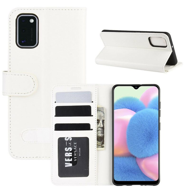 Kotelot Samsung Galaxy A41 Hieno Nahkaefekti