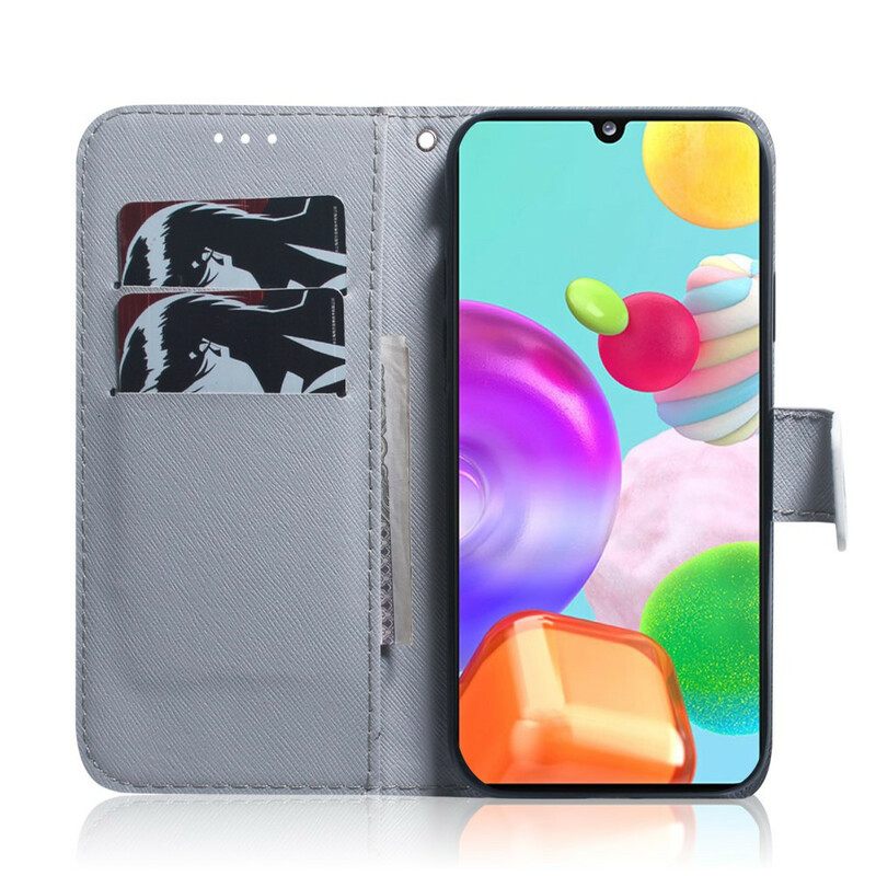 Kotelot Samsung Galaxy A41 Kukkivan Puun Oksa