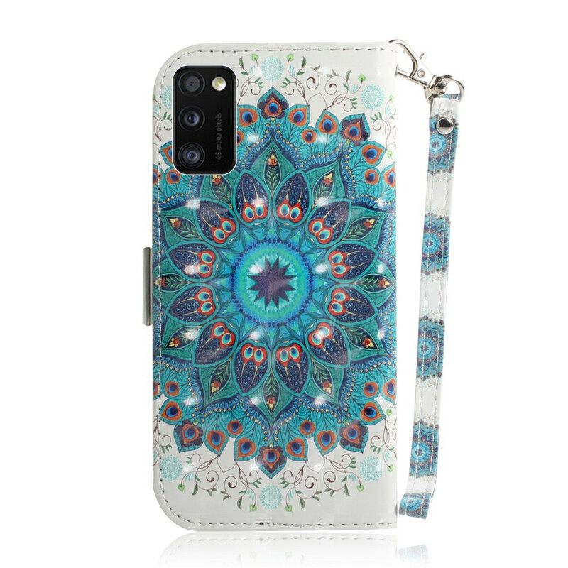 Kotelot Samsung Galaxy A41 Suojaketju Kuori Magistral Strappy Mandala