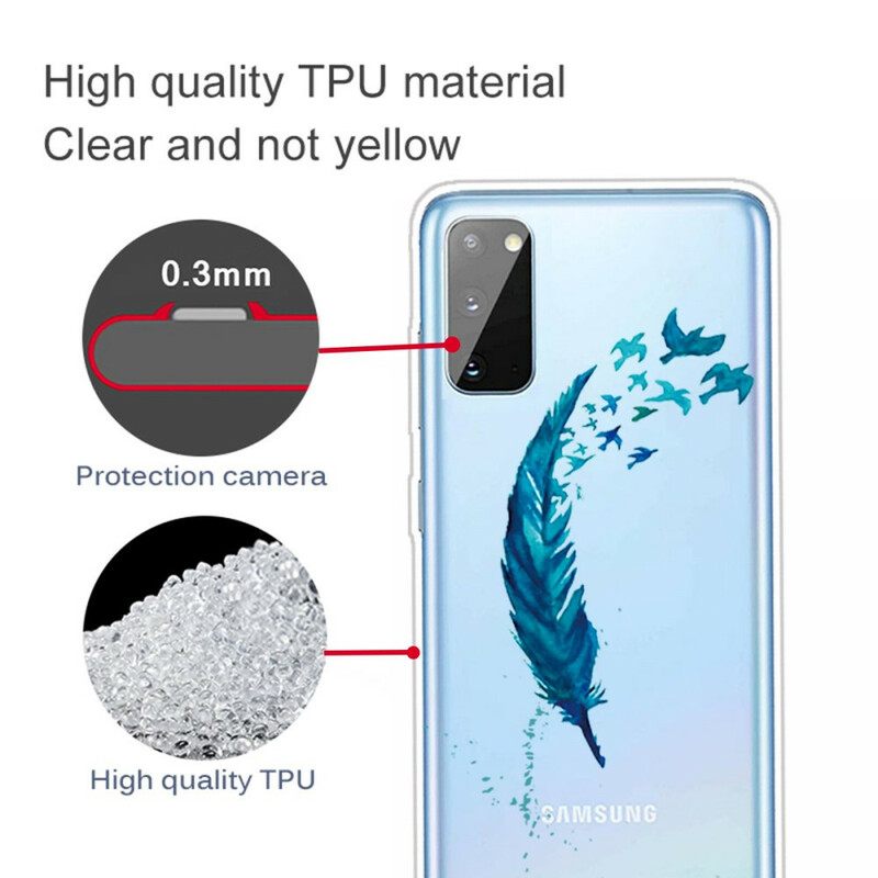 Kuori Samsung Galaxy A41 Belle Plume