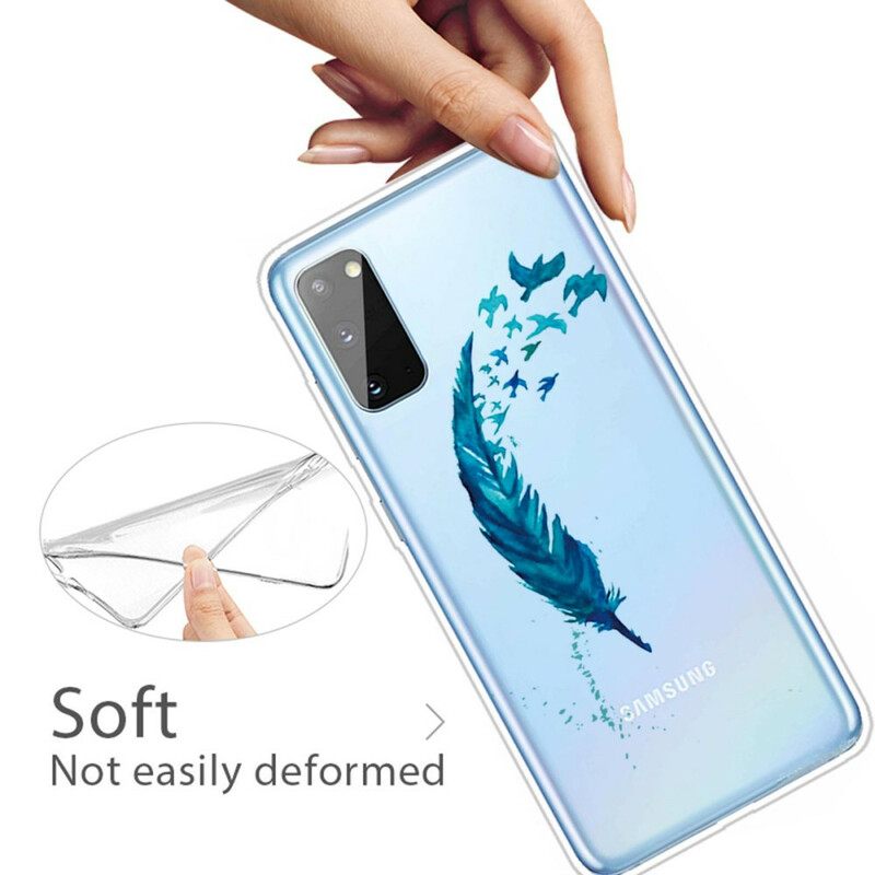 Kuori Samsung Galaxy A41 Belle Plume