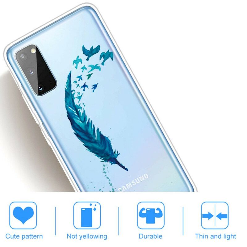 Kuori Samsung Galaxy A41 Belle Plume