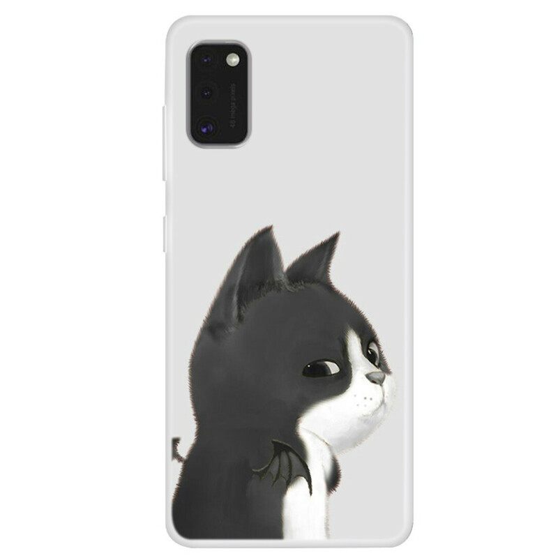 Kuori Samsung Galaxy A41 Devil Cat