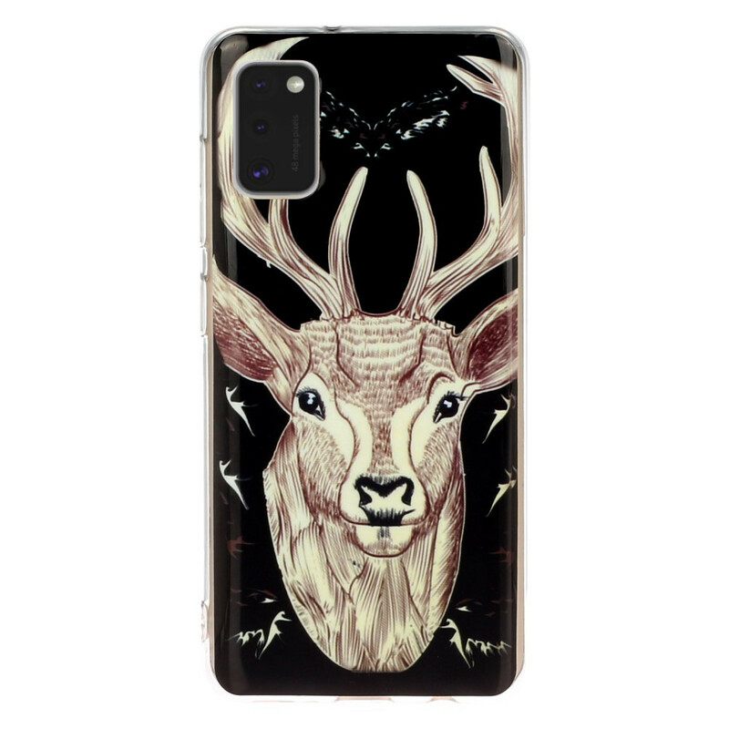 Kuori Samsung Galaxy A41 Fluorescent Majestic Stag