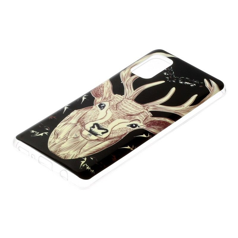Kuori Samsung Galaxy A41 Fluorescent Majestic Stag
