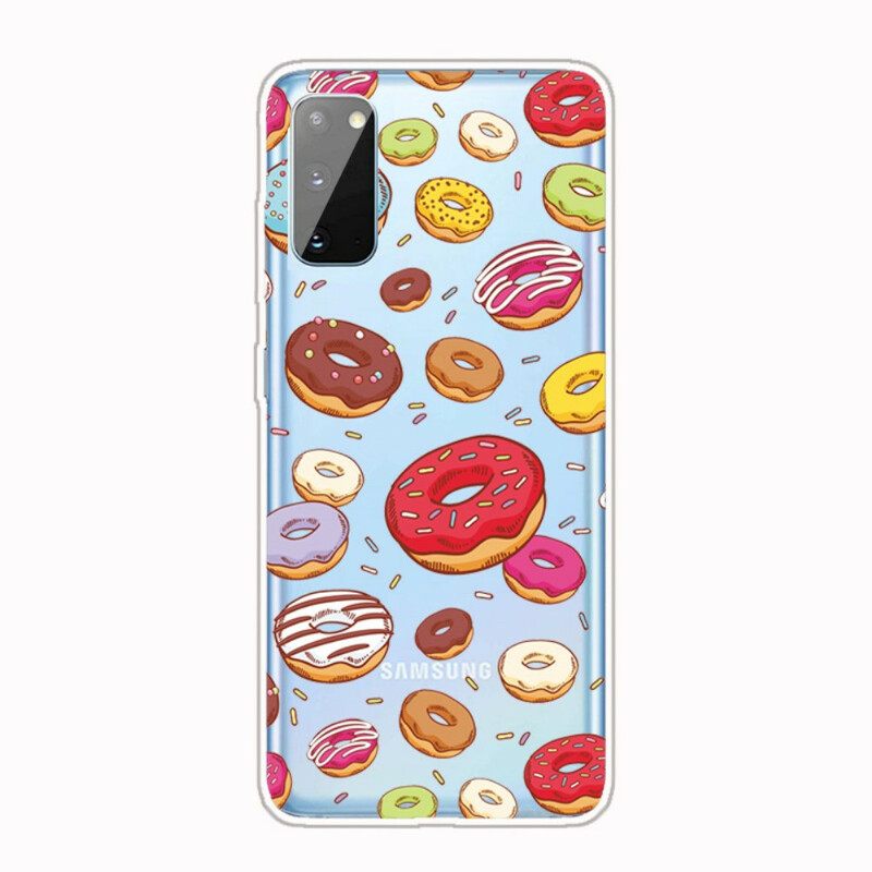 Kuori Samsung Galaxy A41 Rakastaa Munkkeja