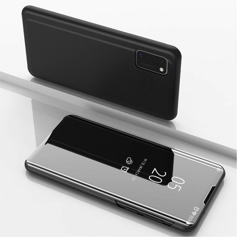 Puhelinkuoret Samsung Galaxy A41 Kotelot Flip Mirror