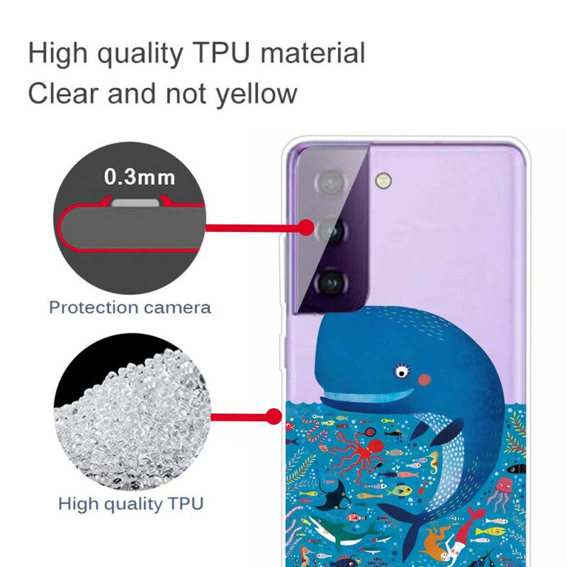 Case Samsung Galaxy S21 5G Marine World