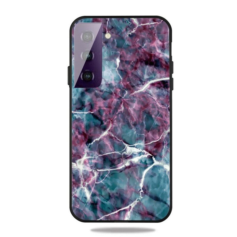 Case Samsung Galaxy S21 5G Purple Marble