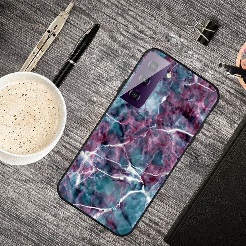 Case Samsung Galaxy S21 5G Purple Marble