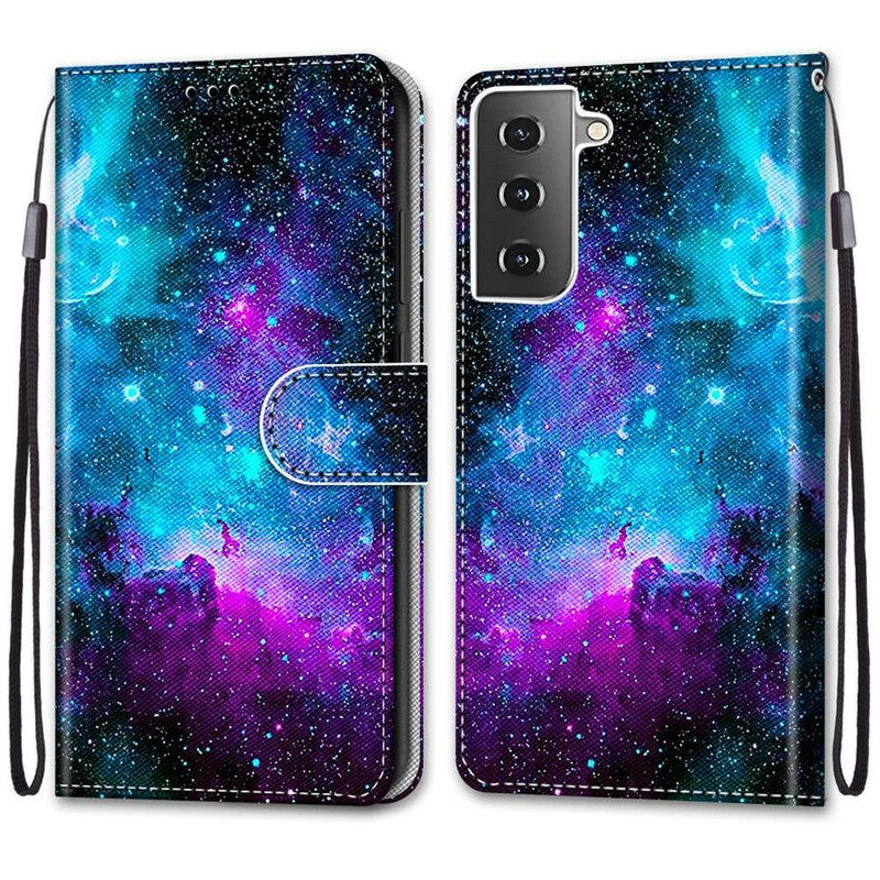 Flip Case Samsung Galaxy S21 5G Cosmic Sky