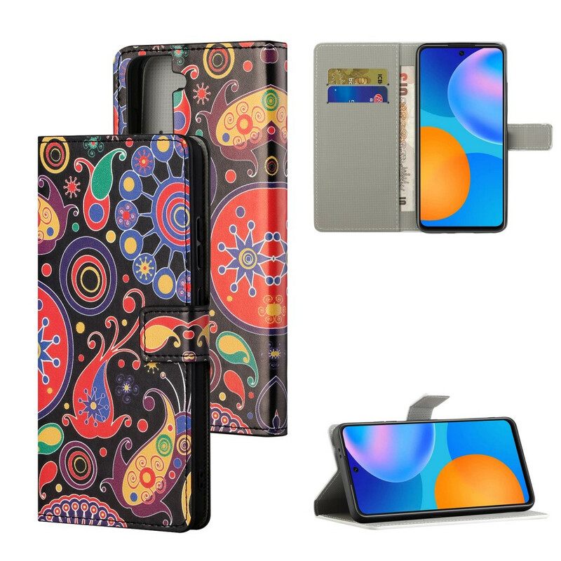 Flip Case Samsung Galaxy S21 5G Design Galaxy