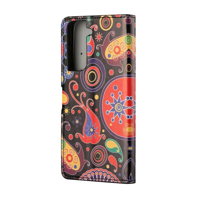 Flip Case Samsung Galaxy S21 5G Design Galaxy