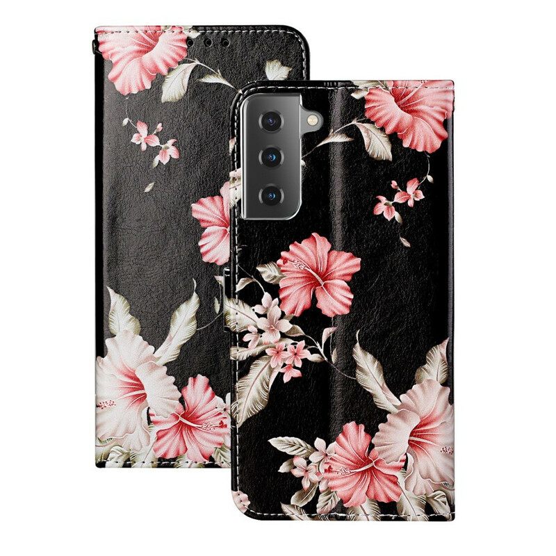 Kotelot Samsung Galaxy S21 5G Crazy Flowers