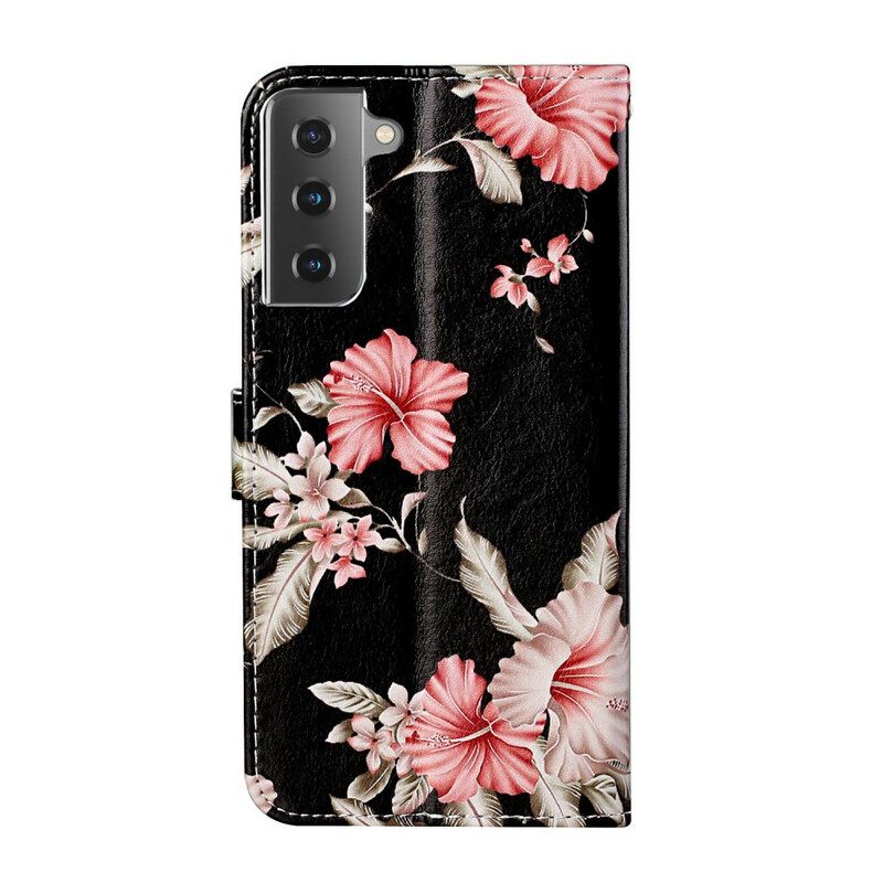 Kotelot Samsung Galaxy S21 5G Crazy Flowers