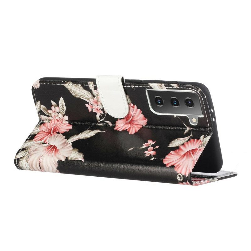 Kotelot Samsung Galaxy S21 5G Crazy Flowers