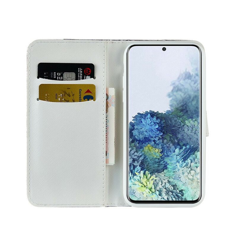 Kotelot Samsung Galaxy S21 5G Croco Diamonds