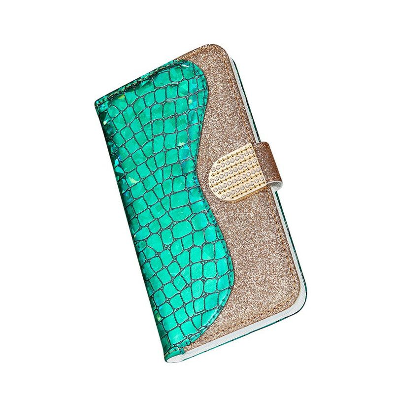 Kotelot Samsung Galaxy S21 5G Croco Diamonds