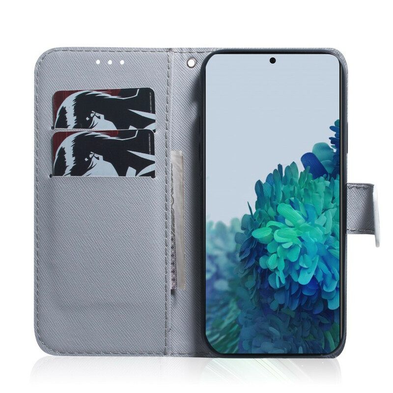 Kotelot Samsung Galaxy S21 5G Dreaming Lion