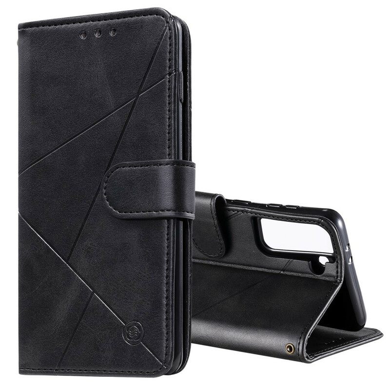 Kotelot Samsung Galaxy S21 5G Faux Leather Timantit