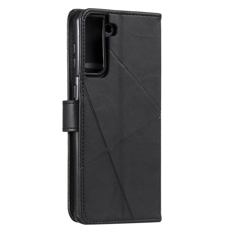 Kotelot Samsung Galaxy S21 5G Faux Leather Timantit