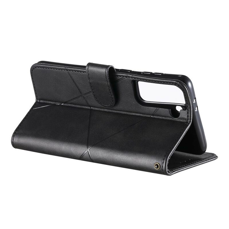 Kotelot Samsung Galaxy S21 5G Faux Leather Timantit