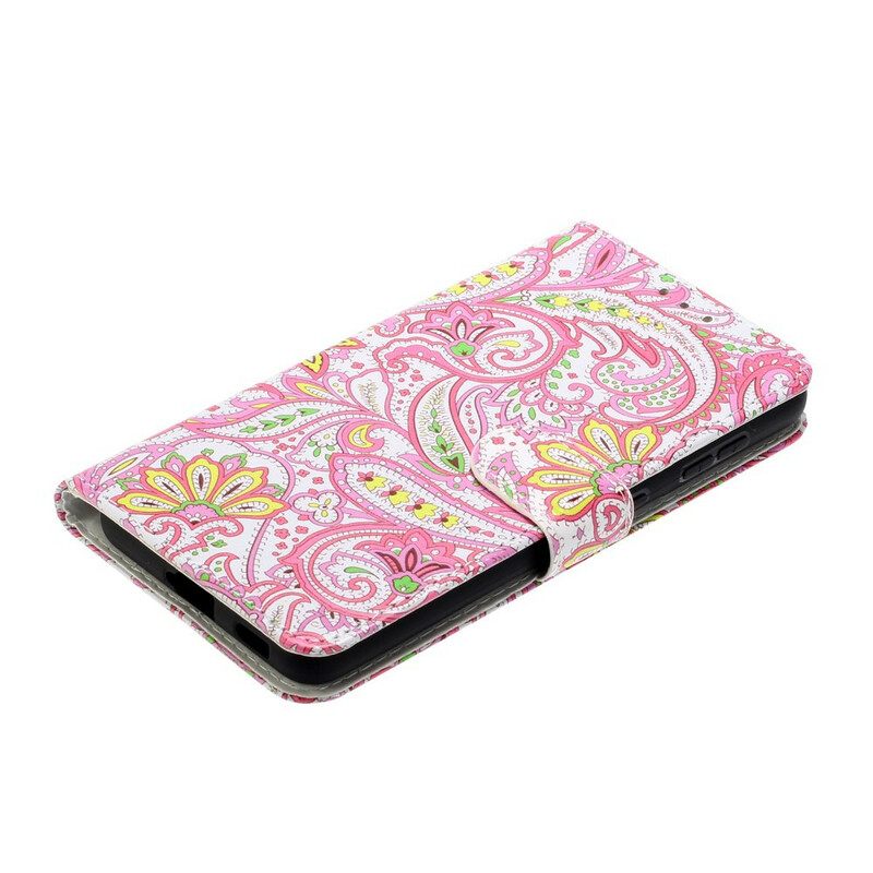 Kotelot Samsung Galaxy S21 5G Kukkakuvioita