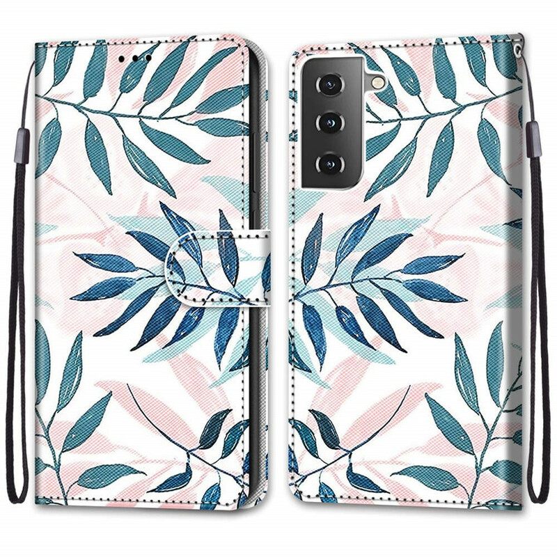 Kotelot Samsung Galaxy S21 5G Lehtiväri