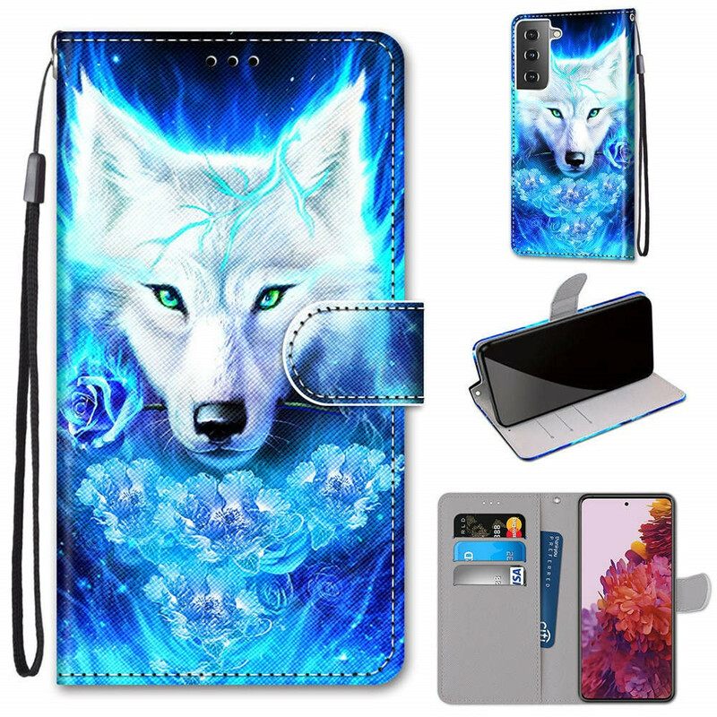 Kotelot Samsung Galaxy S21 5G Magic Wolf