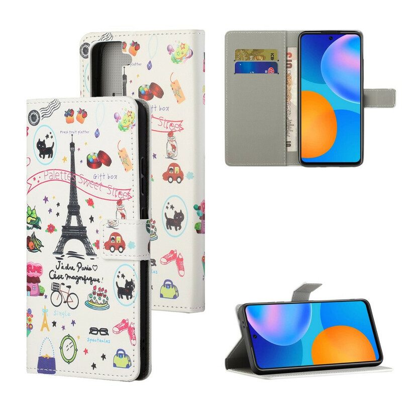 Kotelot Samsung Galaxy S21 5G Rakastan Pariisia