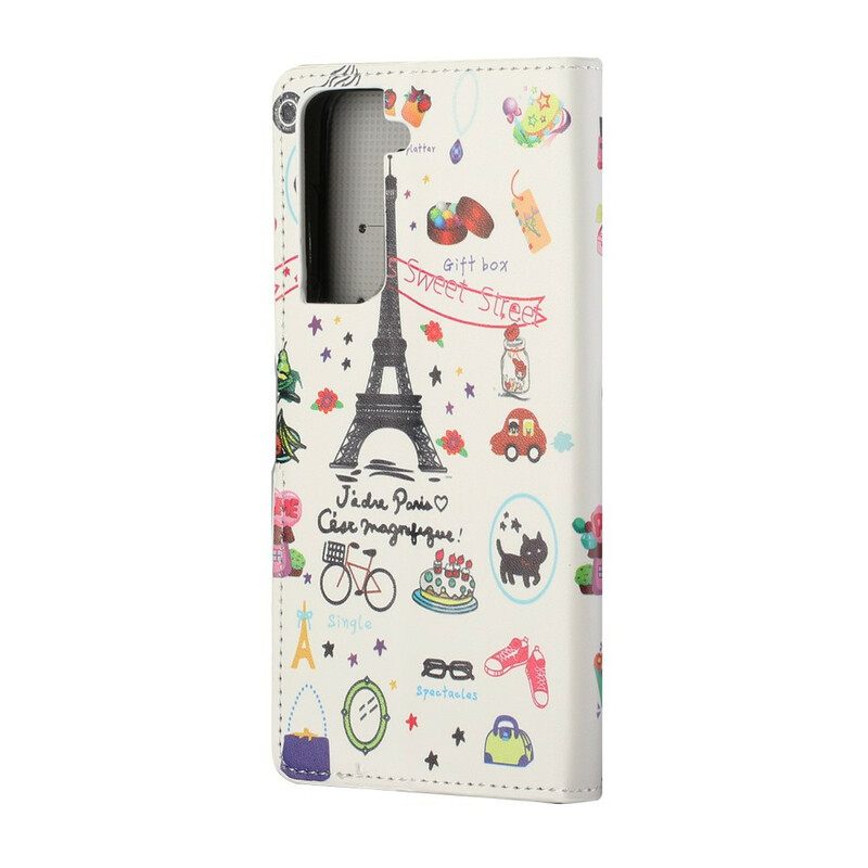 Kotelot Samsung Galaxy S21 5G Rakastan Pariisia