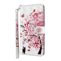 Kotelot Samsung Galaxy S21 5G Vaaleanpunainen Puu