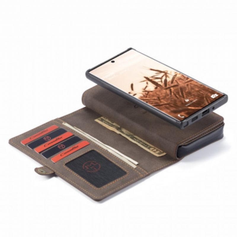 Kuori Flip Case Samsung Galaxy S21 5G Caseme Irrotettava