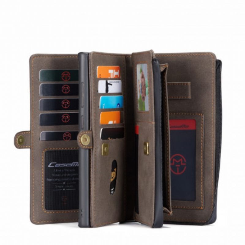 Kuori Flip Case Samsung Galaxy S21 5G Caseme Irrotettava