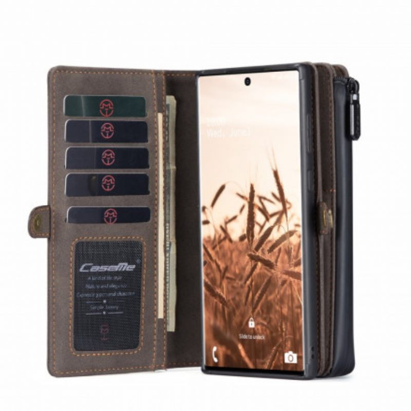 Kuori Flip Case Samsung Galaxy S21 5G Caseme Irrotettava