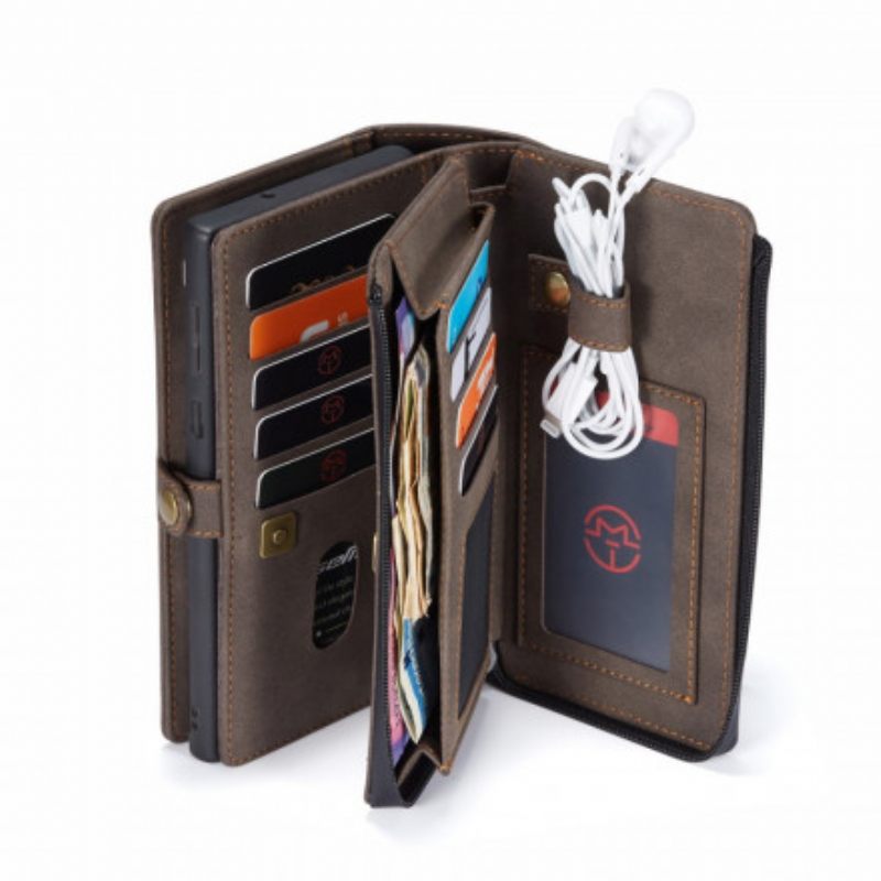 Kuori Flip Case Samsung Galaxy S21 5G Caseme Irrotettava