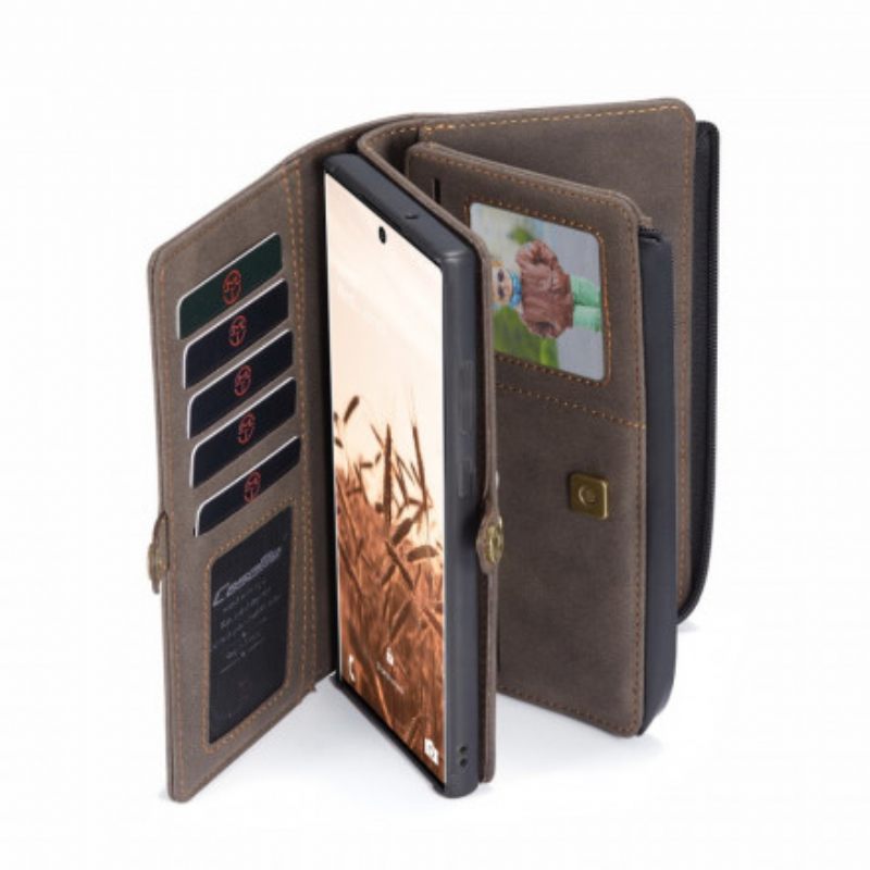 Kuori Flip Case Samsung Galaxy S21 5G Caseme Irrotettava