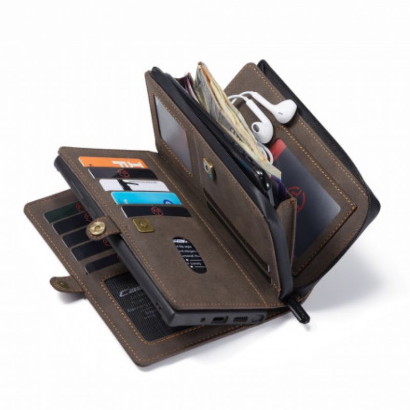 Kuori Flip Case Samsung Galaxy S21 5G Caseme Irrotettava