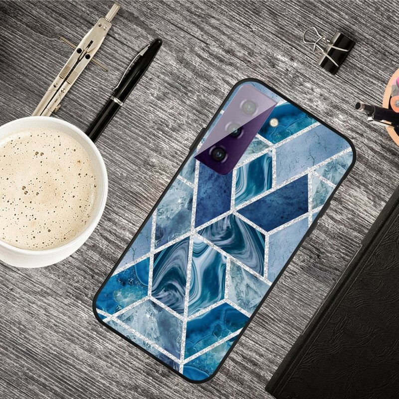 Kuori Samsung Galaxy S21 5G Glitter Marble