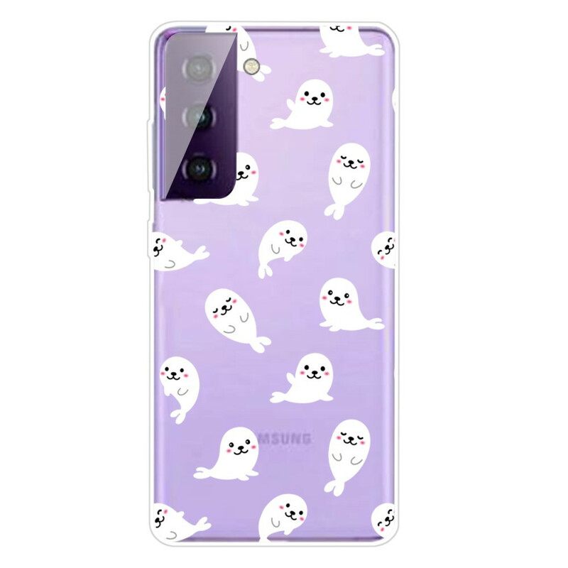 Kuori Samsung Galaxy S21 5G Top Merileijonat