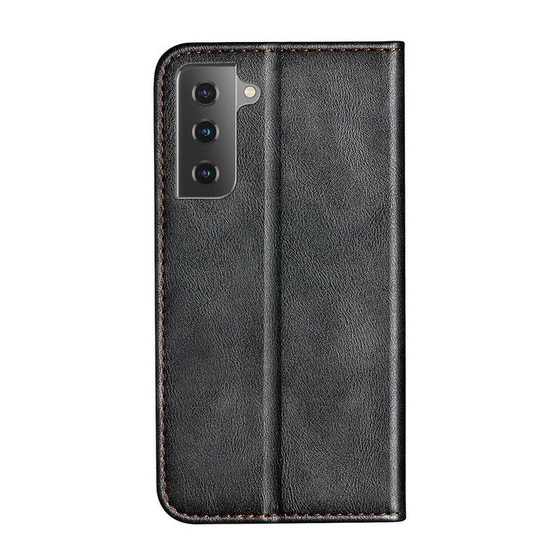 Puhelinkuoret Samsung Galaxy S21 5G Kotelot Flip Bicolor Leather Effect