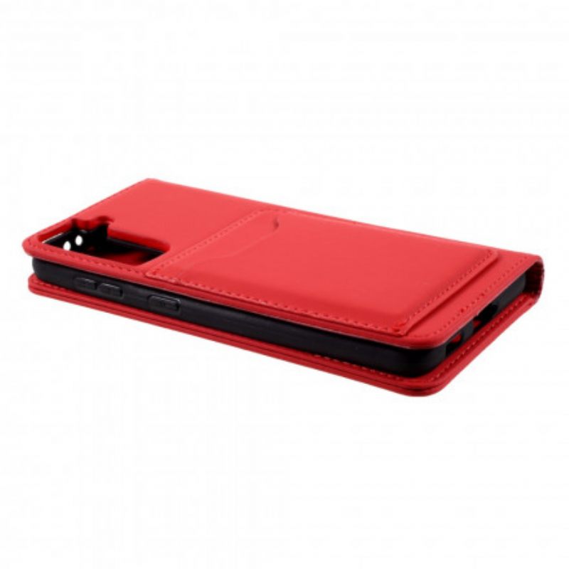 Puhelinkuoret Samsung Galaxy S21 5G Kotelot Flip Korttitelineen Teline