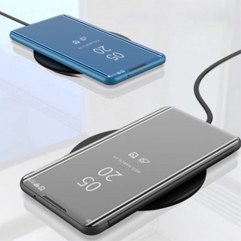 Puhelinkuoret Samsung Galaxy S21 5G Kotelot Flip Mirror