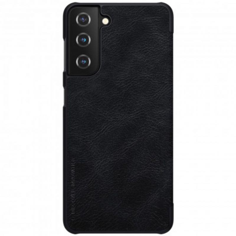 Puhelinkuoret Samsung Galaxy S21 5G Kotelot Flip Nillkin Qin Sarja
