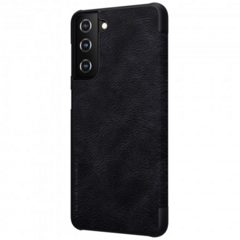 Puhelinkuoret Samsung Galaxy S21 5G Kotelot Flip Nillkin Qin Sarja