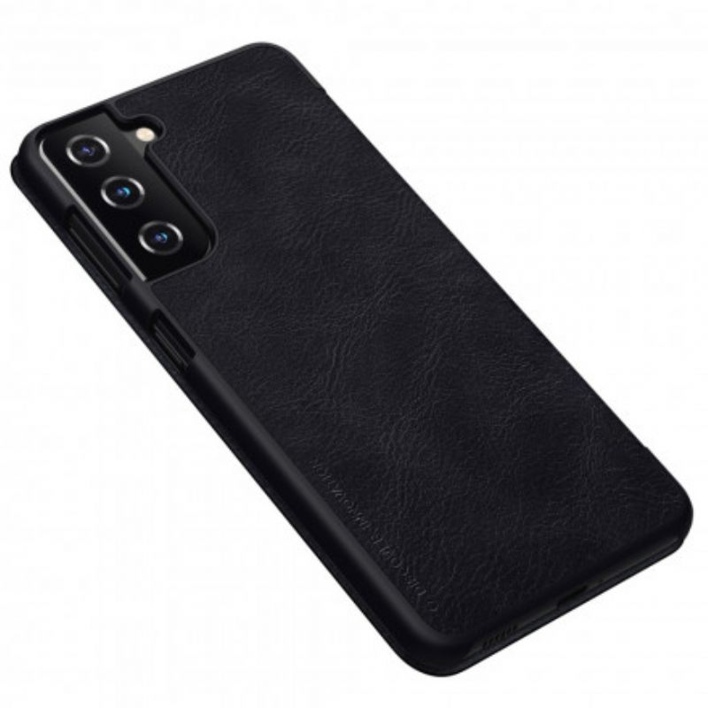 Puhelinkuoret Samsung Galaxy S21 5G Kotelot Flip Nillkin Qin Sarja