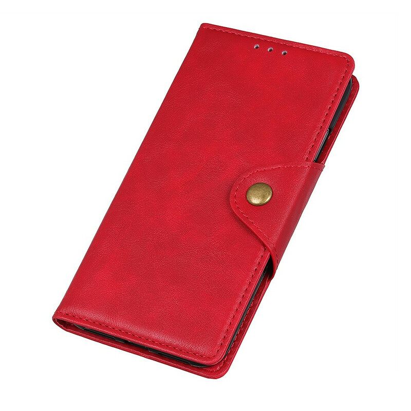 Kotelot Xiaomi Redmi Note 9S / Note 9 Pro Keinonahkapainike