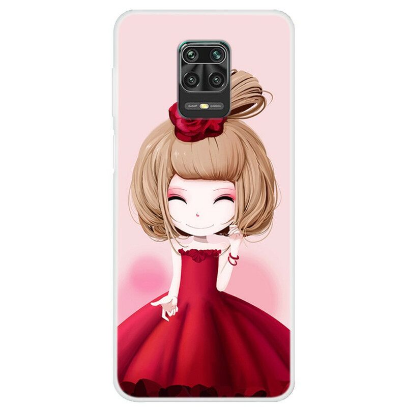 Kuori Xiaomi Redmi Note 9S / Note 9 Pro Manga Lady