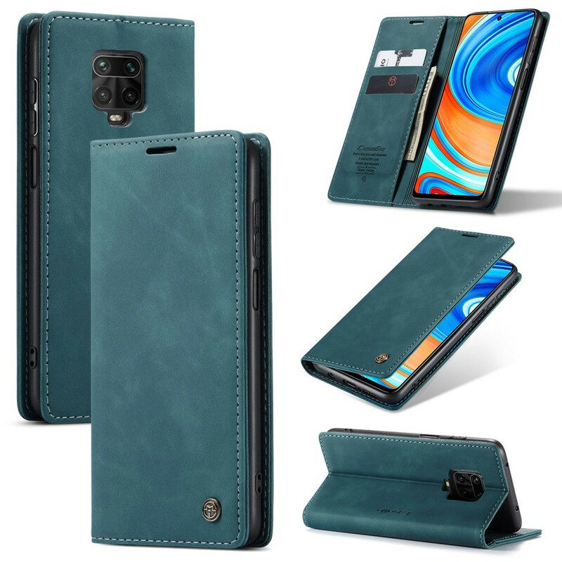 Puhelinkuoret Xiaomi Redmi Note 9S / Note 9 Pro Kotelot Flip Caseme Keinonahka